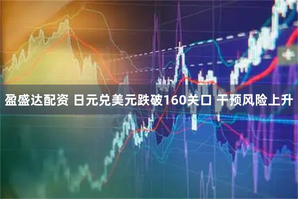 盈盛达配资 日元兑美元跌破160关口 干预风险上升